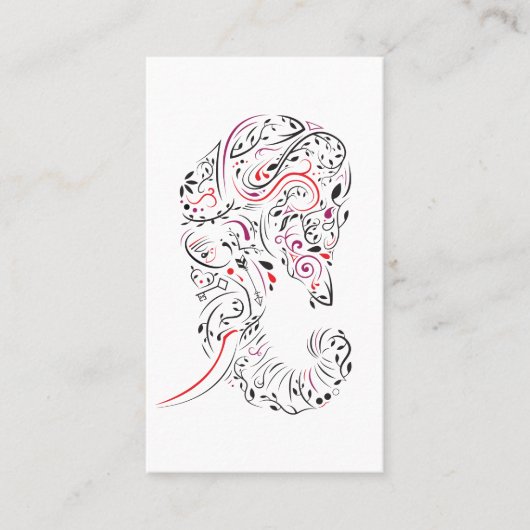 olifant visitekaartje (Voorkant)