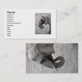 Olifant Visitekaartje (Voorkant / Achterkant)