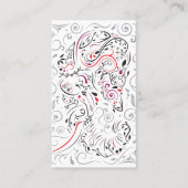  olifant visitekaartje (Voorkant)