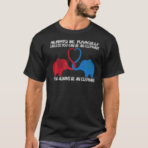 Olifant voor Mannen Vrouwen Wild Park Dier 6 T-shirt