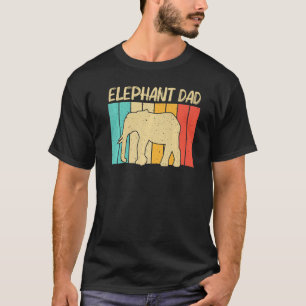 Olifant voor papa Indiase olifant Mammoth Vint T-shirt
