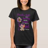Olifant vroeggeboorte bewustzijn is reis neve t-shirt (Voorkant)