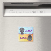 Olifant Vuile Schone Gerechten Magneet (Insitu (Vaatwasser))