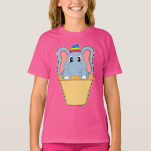 Olifant Waffle ijs T-shirt