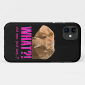 Olifant Wat Heb Je Zojuist Gezegd? Case-Mate iPhone Case (Achterkant (horizontaal))