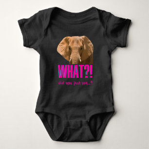 Olifant Wat Heb Je Zojuist Gezegd? Romper
