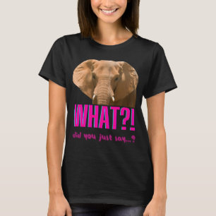 Olifant Wat zei je net? T-shirt