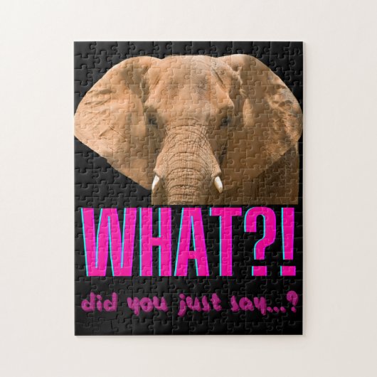 Olifant Wat zei je nou? Legpuzzel (Verticaal)