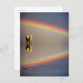 Olifant, Water & Regenboog, Kenia Briefkaart (Voorkant / Achterkant)