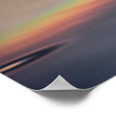 Olifant, Water & Regenboog, Kenia Poster (Hoek)