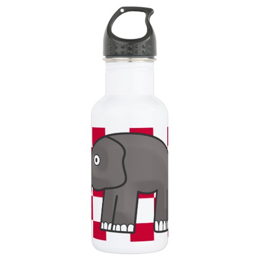 olifant waterfles (Voorkant)