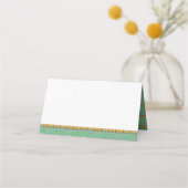 Olifant waterverf kunst baby shower plaats kaarten plaatskaartje (Achterkant)