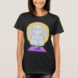 Olifant Yoga Fitness Meditatie T-shirt