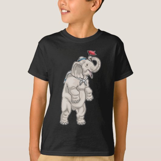 Olifant Zeiler Zeilermuts T-shirt (Voorkant)