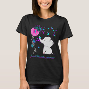 Olifant Zelfmoord Preventie Bewustzijn - Ribbon GI T-shirt