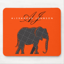 Olifant Zwart en Lava Rood