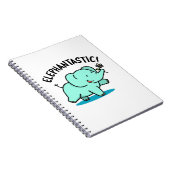 Olifantastisch Grappig Fantastisch Olifant Punt Notitieboek (Rechterzijde)