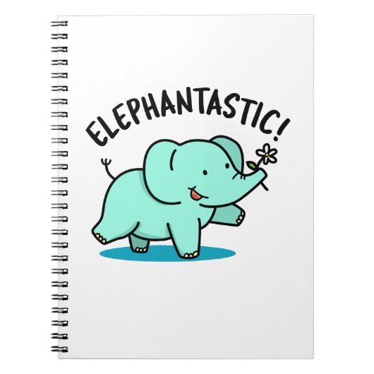 Olifantastisch Grappige Fantastische Olifant Punt Notitieboek (Voorkant)