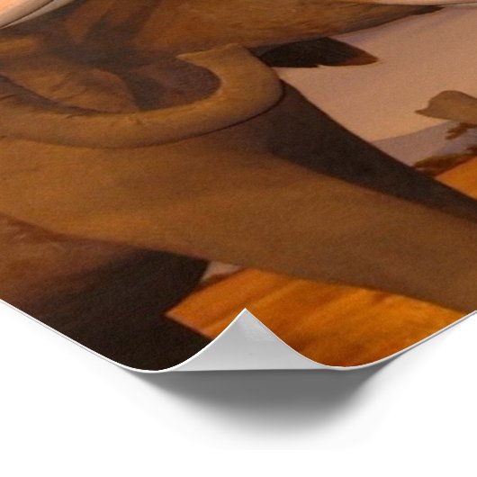 Olifanten! Afdrukken omhuld Poster (Hoek)