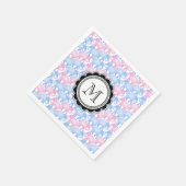 Olifanten Baby shower of Geslacht onthullen Servetten (Hoek)