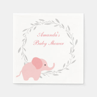 Olifanten Baby shower/Verjaardag servetten
