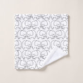 olifanten bad handdoek (Wasdoekje)
