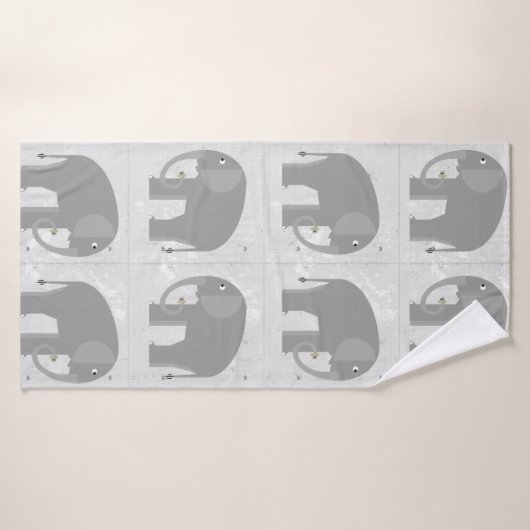 Olifanten badhanddoek (Badhanddoek)