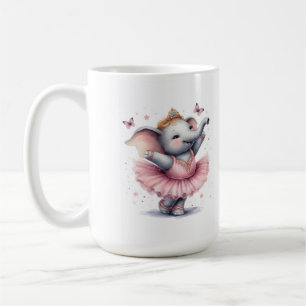 Olifanten bij het ballet koffiemok