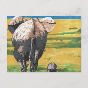 Olifanten Briefkaart