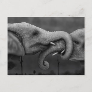 Olifanten Briefkaart