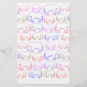 olifanten briefpapier