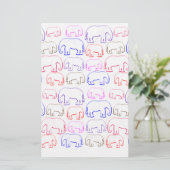 olifanten briefpapier (Staand voorkant)