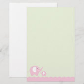 Olifanten Briefpapier (Voorkant / Achterkant)