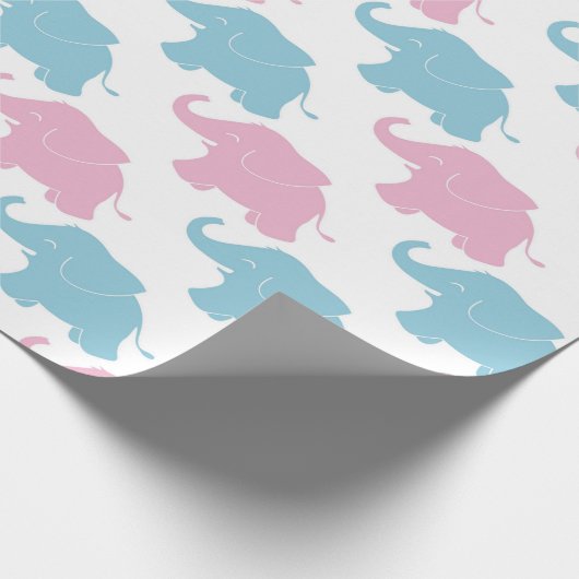 Olifanten Cadeaupapier (Hoek)