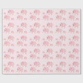 Olifanten Cadeaupapier (Vlak)