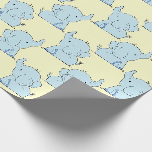 Olifanten Cadeaupapier (Hoek)