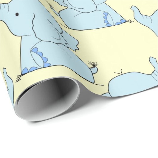 Olifanten Cadeaupapier (Rol Hoek)