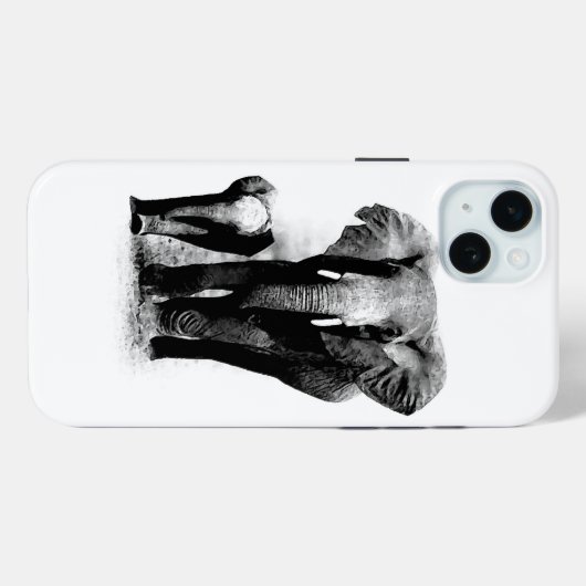 Olifanten Case-Mate iPhone Case (Achterkant (horizontaal))