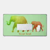 Olifanten Design Desk Mat (Keyboard & Muis)