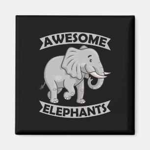 Olifanten Dierenpark Circus Pret Olifant Conservat Magneet