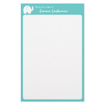 Olifanten en Aqua gepersonaliseerd