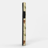 Olifanten en palmen in camouflage Case-Mate iPhone case (Achterkant/rechts)