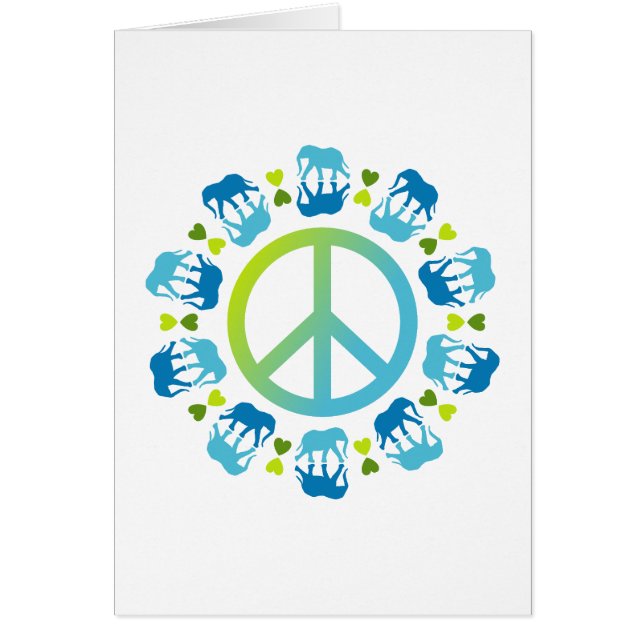 Olifanten en vrede (Voorkant)