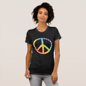 Olifanten en vredesymbool t-shirt (Voorkant volledig)