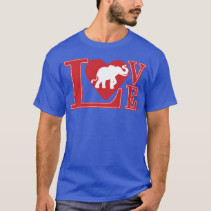 OLIFANTEN familie liefhebben T-shirt
