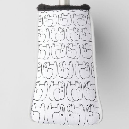 olifanten golfheadcover (Draai 90)