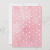 Olifanten Hete Luchtballon Baby shower Bingo spel Kaart (Achterkant)