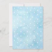 Olifanten Hete Luchtballon Baby shower Bingo spel Kaart (Achterkant)