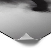 Olifanten in de mist Abstract Poster (Hoek)