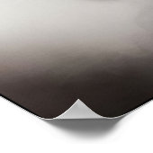 Olifanten in de mist Abstract Poster (Hoek)